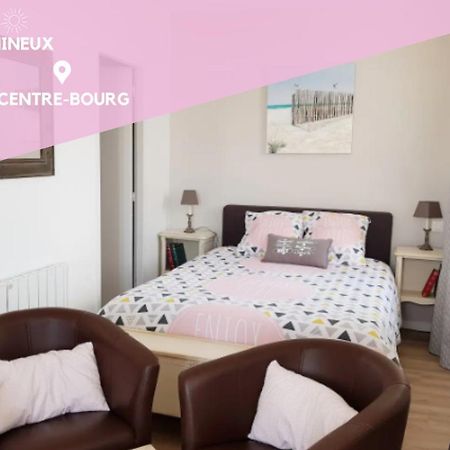 Studio Cosy Les Roses Tremieres 3 Etoiles Centre Plouharnel Proche Mer Экстерьер фото