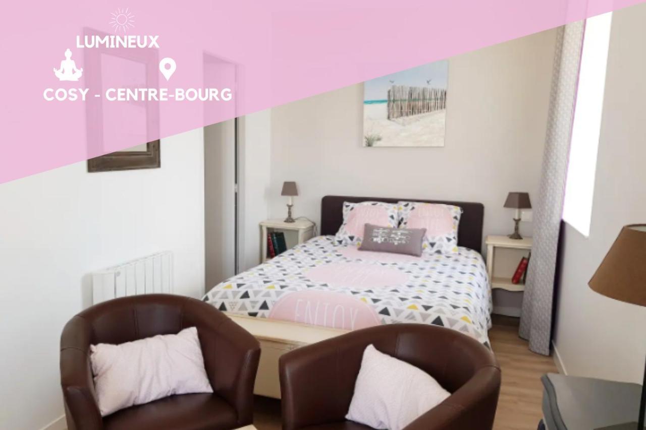 Studio Cosy Les Roses Tremieres 3 Etoiles Centre Plouharnel Proche Mer Экстерьер фото