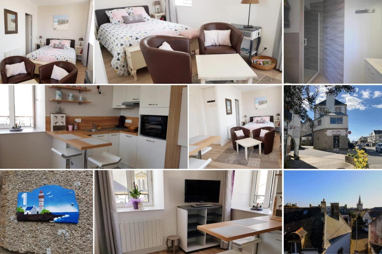 Studio Cosy Les Roses Tremieres 3 Etoiles Centre Plouharnel Proche Mer Экстерьер фото